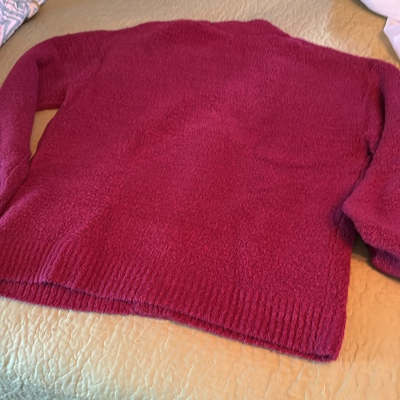 Mens Pink Cardigan Sweater - Picture 4 of 4